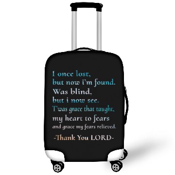 Discover Thank you Lord gratitude thankful blessings Luggage Covers