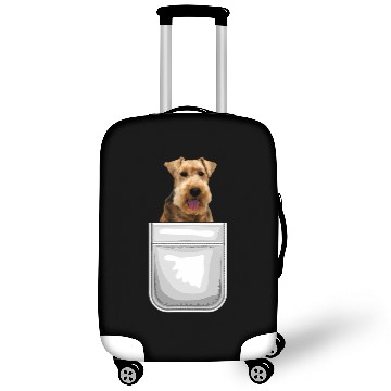 Discover Welsh Terrier Puppy Dog In Your Pocket Luggage Covers