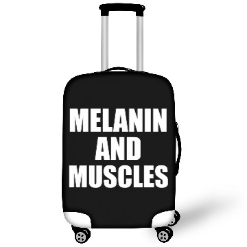 Discover Melanin And Muscles Black Is Beautiful Workout Gym Luggage Covers