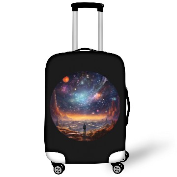 Discover Galactic Splendor: Embrace the Marvels of Cosmos Luggage Covers