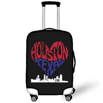 Discover Houston Texas Pride Embrace the Spirit Luggage Covers