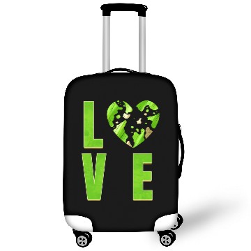 Discover I Love My Planet I Love The Earth Day Luggage Covers