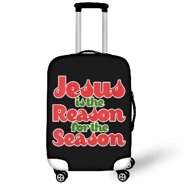 Discover Jesus Is The Reason For The Season For Luggage Covers