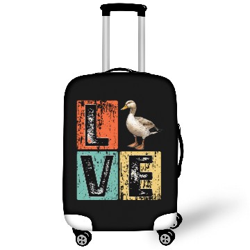 Discover Retro Duck Hunting Duck Birds Lover Duck Hunter Luggage Covers