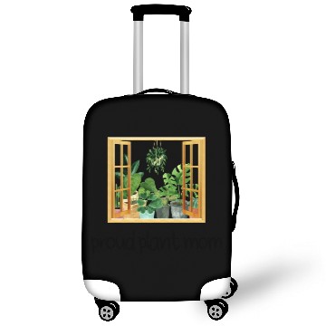 Discover Proud Plant Mom A Plant Lover s Window Luggage Covers