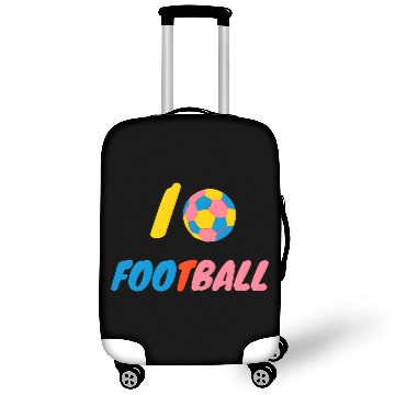 Discover I love football , sport lover Luggage Covers