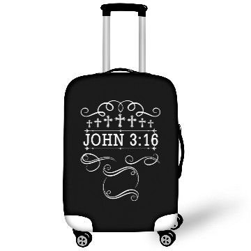 Discover John 3:16 Love Jesus Christian Christmas Luggage Covers