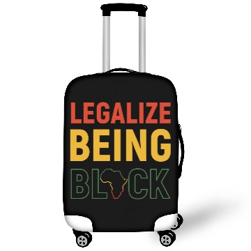 Discover Legalize Being Black Black History Melanin Luggage Covers