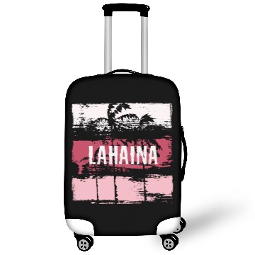 Discover Lahaina Maui Hawaii Vacation Souvenir Abstract Luggage Covers