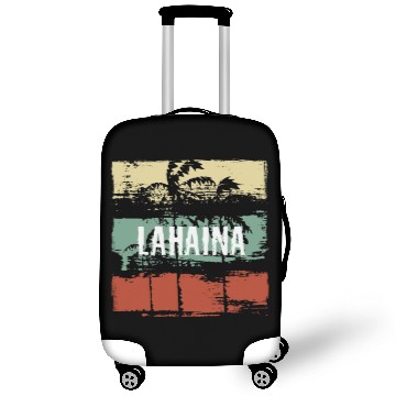 Discover Lahaina Maui Hawaii Artistic Vacation Souvenir Luggage Covers