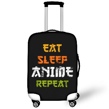 Discover Eat Sleep Anime Repeat Japanese Ga Japan Luggage Covers