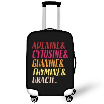 Discover Nucleobases Biology Teacher DNA Biologist Luggage Covers