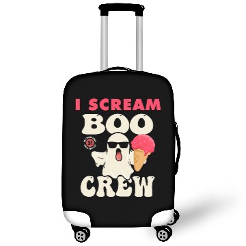 Discover I Scream Boo Crew Spooky Ice Cream Halloween Luggage Covers