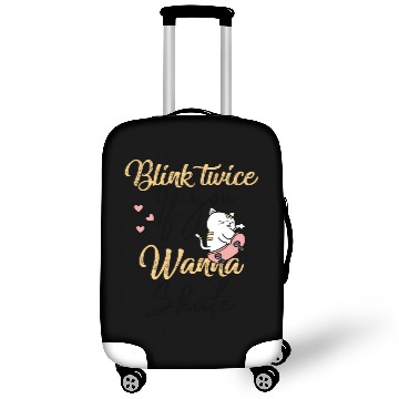 Discover Blink Twice If You Wanna Skate Skating Lover Luggage Covers