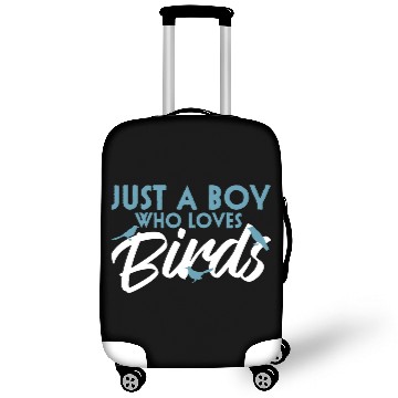 Discover Bird Budgie Boy Avian Love Robin Heron Hummingbird Luggage Covers