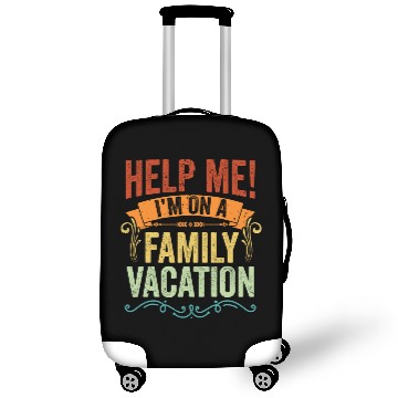 Discover Help Me I m On A Family Vacation Vintage Vacation Luggage Covers
