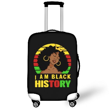 Discover I Am Black History Month African American For Luggage Covers