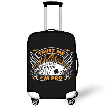 Discover Classic Blackjack Trust Me I'm Pro Loves Card Game Luggage Covers