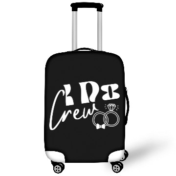 Discover I Do Crew Bride Groom Party for Games Wedding Luggage Covers