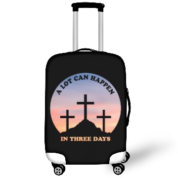 Discover A Lot Can Happen In Three Days Christian Easter Luggage Covers