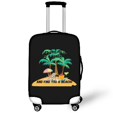 Discover "When life gives you lemons, make a margarita Luggage Covers