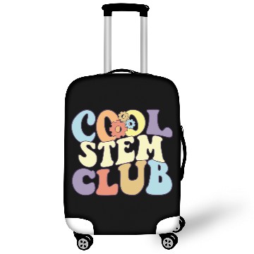 Discover Cool STEM Club I Love Math Proud Stem Teacher Luggage Covers