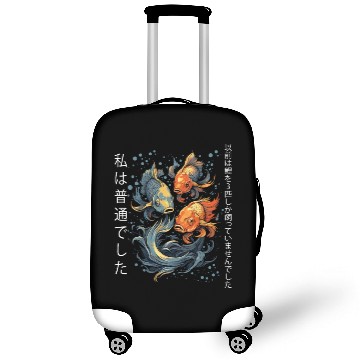 Discover Koi Fish Koi Carp Japanese Koi Garden-Pond funny Luggage Covers