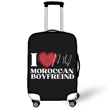 Discover I Love My Moroccan Boyfriend Multi Nationality Luggage Covers