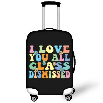 Discover Retro I Love You All Class Dismissed Groovy Luggage Covers