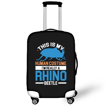 Discover Rhino Beetle Insect Entomology Rhinoceros Beetle Luggage Covers
