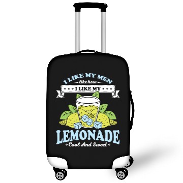 Discover Lemonade Cool And Sweet Husband Wife Gift Luggage Covers
