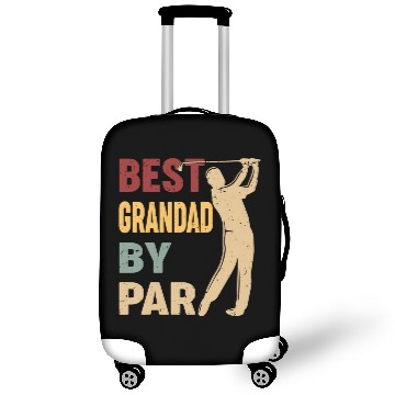 Discover Best Grandad By Par Funny Golf Vintage Luggage Covers