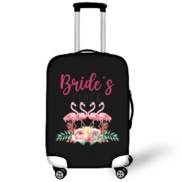 Discover Brides Flock Flamingo Tribe Bachelorette Party Luggage Covers