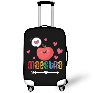 Discover Maestra Bilingual Spanish Teacher team Luggage Covers