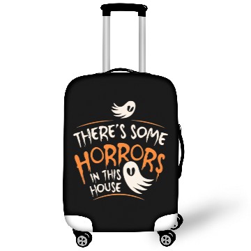 Discover There's Some Horrors In This House Funny Halloween Luggage Covers