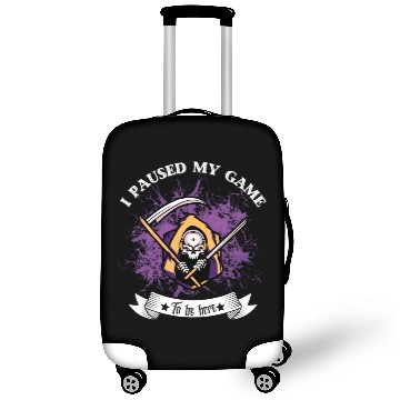 Discover I Paused My Game To Be Here Halloween Gift Luggage Covers