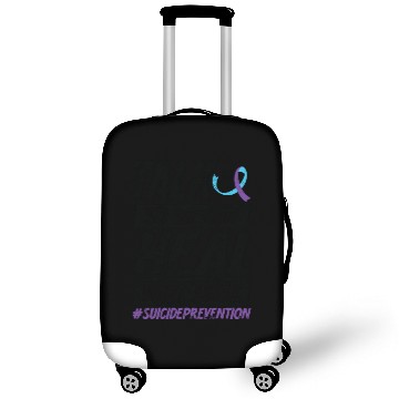 Discover Suicide Prevention Awareness 988 Mental Health Luggage Covers