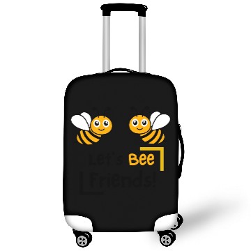 Discover Lets Be Friends Kids' Crewneck Luggage Covers,bee mine