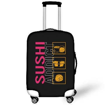 Discover Sushi Luggage Covers, Sushi Addict Cute Sushi's Design Luggage Covers