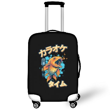 Discover Koi Fish Koi Carp Japanese Koi Garden-Pond funny Luggage Covers