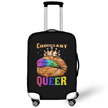 Discover Croissant Queer French Pastry Funny LGBTQ Luggage Covers