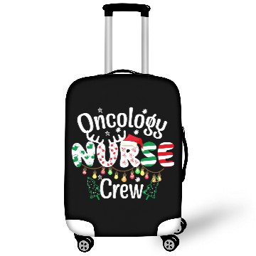 Discover One merry Oncology Nurse Christmas Luggage Covers