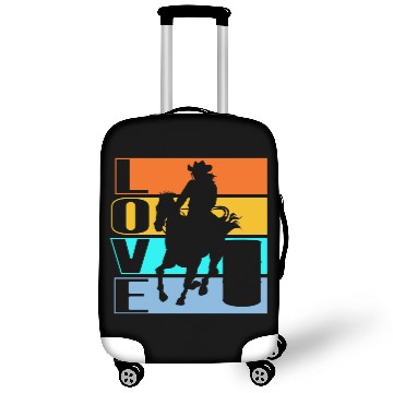 Discover Horseback Riding Equestrian Colorful Horse Lovers Luggage Covers