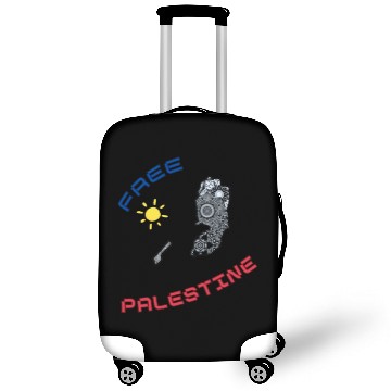 Discover FREE PALESTINE, FREE GAZA PALESTINE. Luggage Covers