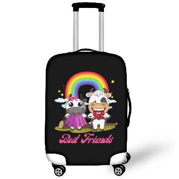 Discover Cow Mooey Cute Strawberry Cow Best Friends Luggage Covers