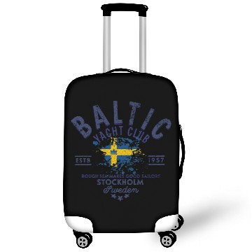 Discover Baltic Yacht Club Stockholm Design Luggage Covers