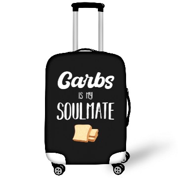 Discover Carbs Is My Soulmate Breakfast Potatoes Grains Luggage Covers