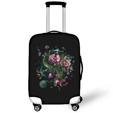 Discover Orchid Inspired Flower Plant Lover Funny Gardening Luggage Covers