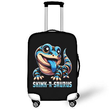 Discover Lizard Collector Reptile Lover Blue Tongue Skink Luggage Covers