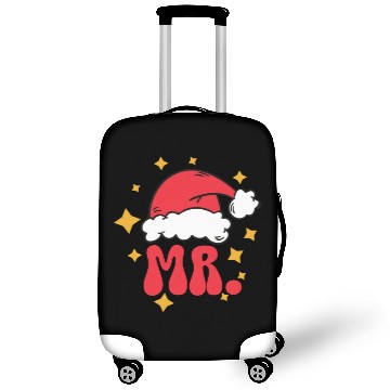 Discover Mr And Mrs Claus Christmas Couples Matching Pajama Luggage Covers